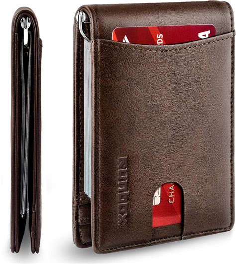 best minimalist wallet for men with rfid protection|minimal wallet with money clip.